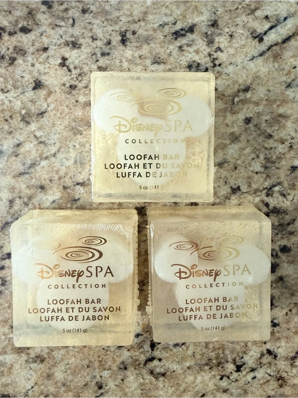 Disney Spa Collection - Creamy Coconut Loofah Soap Bars